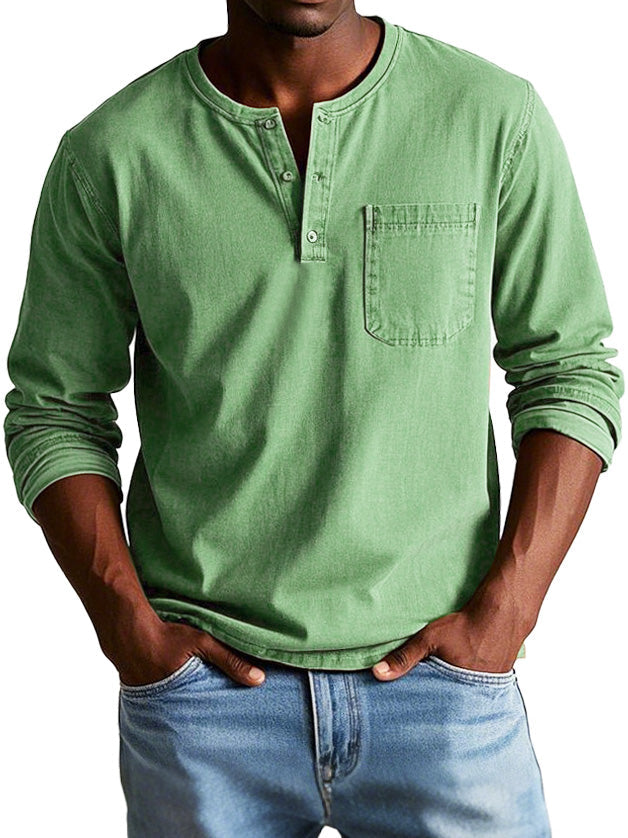 Thomas™ | Chemise Vintage à Manches Longues