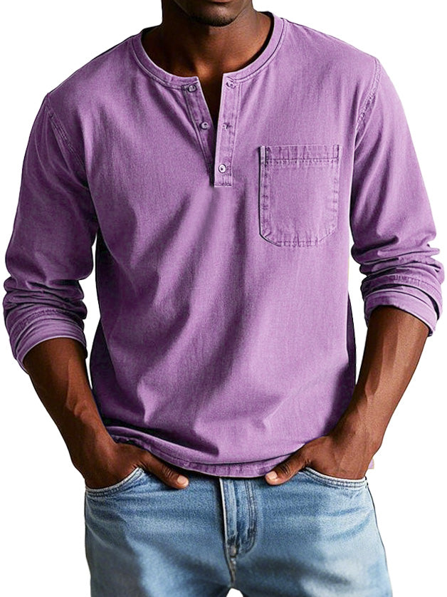 Thomas™ | Chemise Vintage à Manches Longues