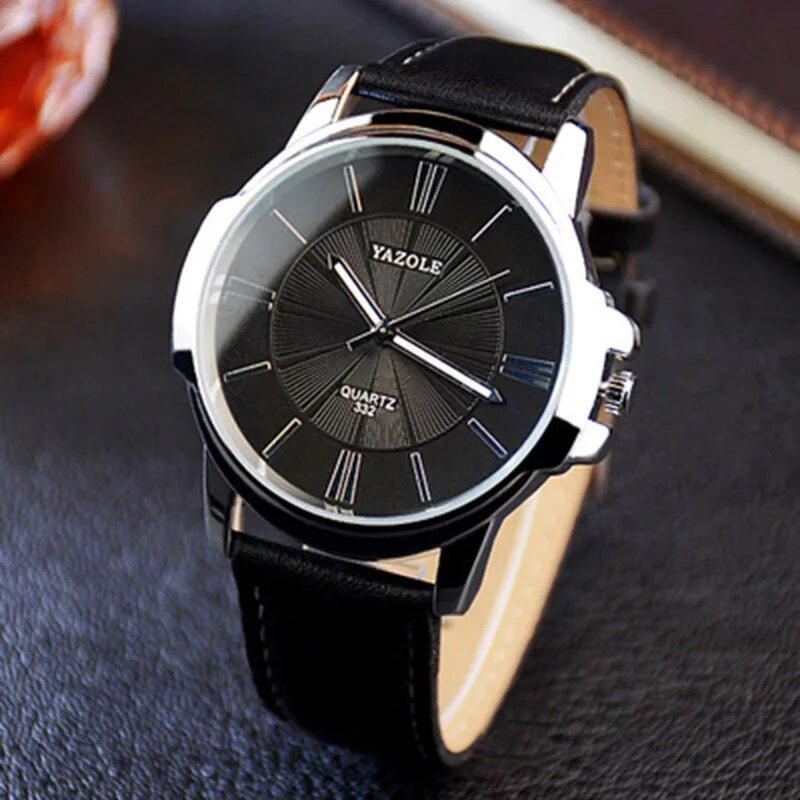 Montre Homme Verre Bleu