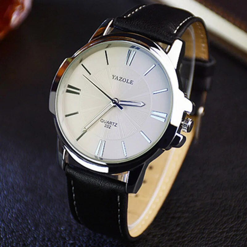 Montre Homme Verre Bleu