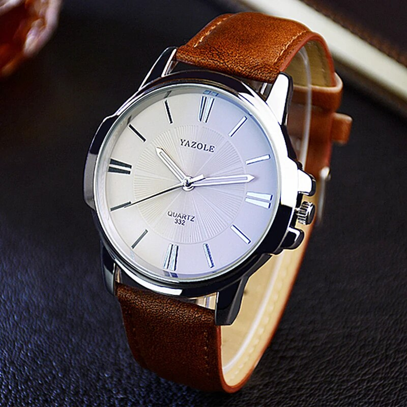 Montre Homme Verre Bleu
