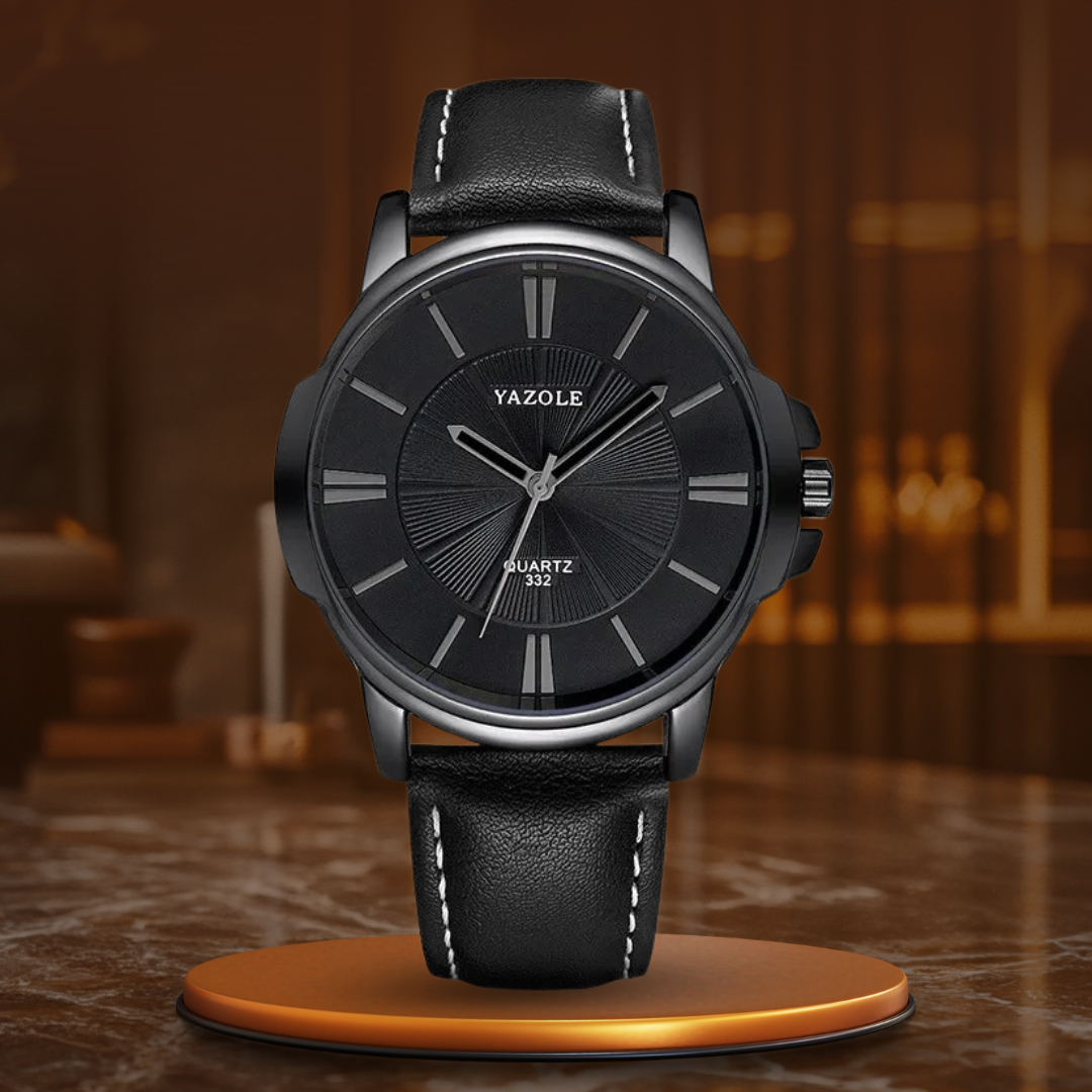 Montre Homme Verre Bleu