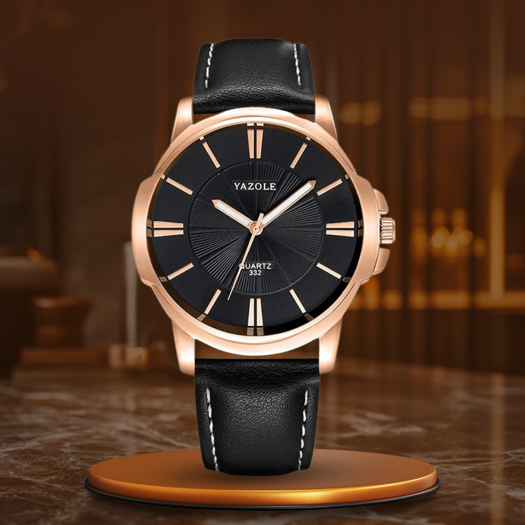 Montre Homme Verre Bleu